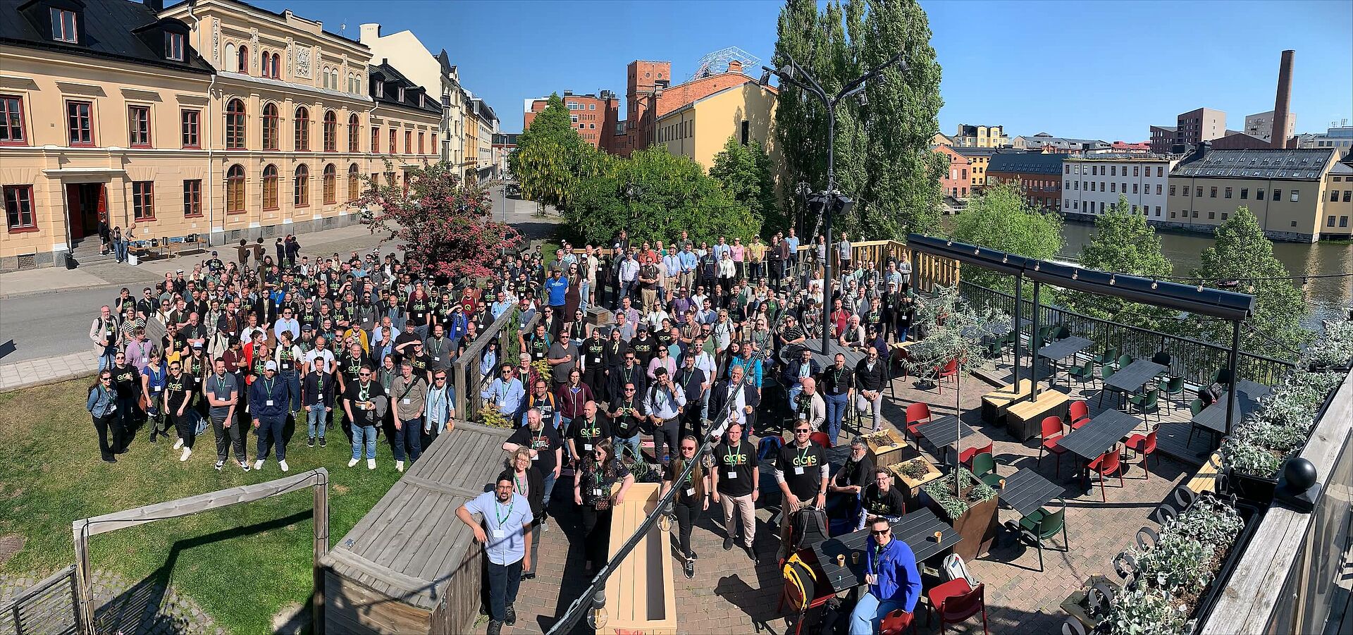 Gruppenbild von der QGIS User Conference 2025