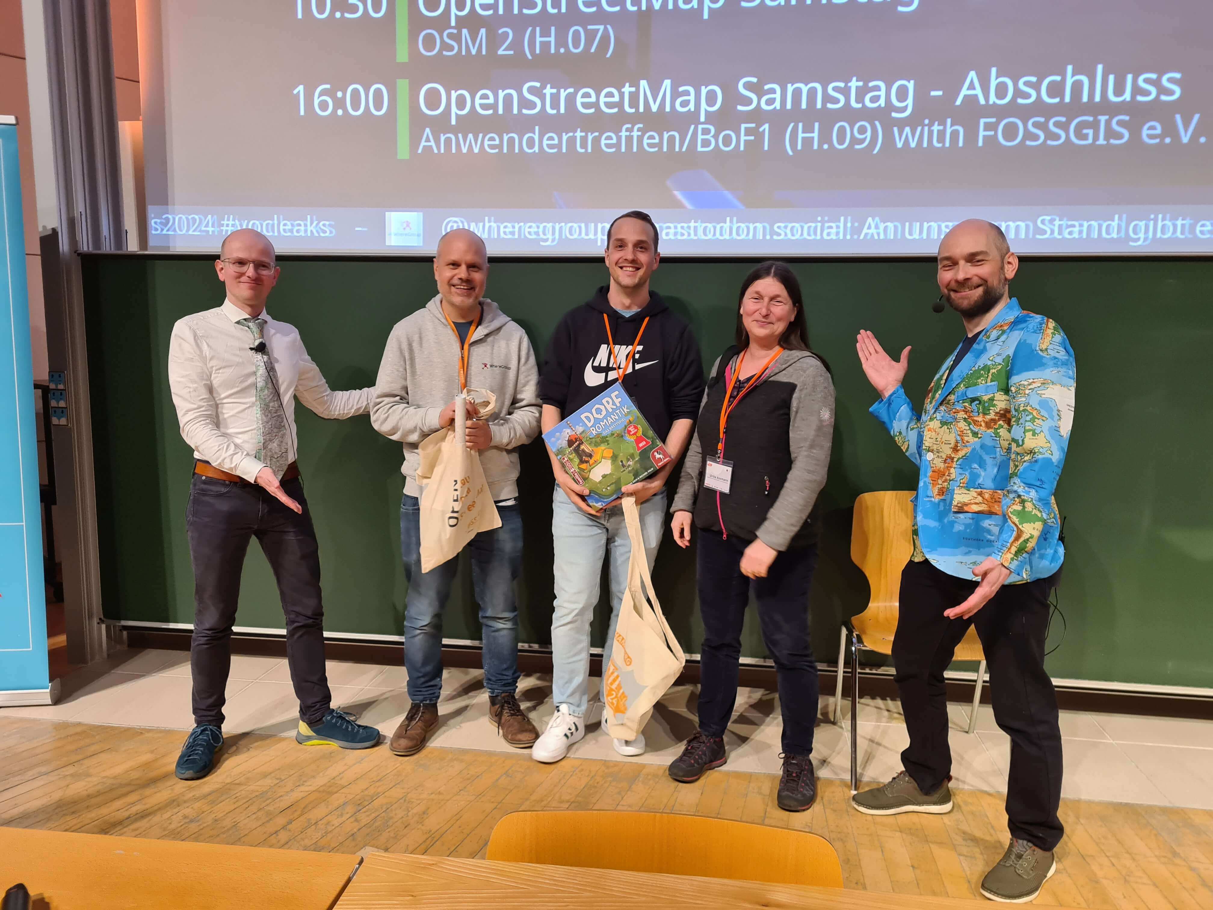 Gewinner FOSSGIS Jeopardy 2024